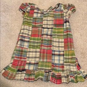 Kelly’s kids plaid dress